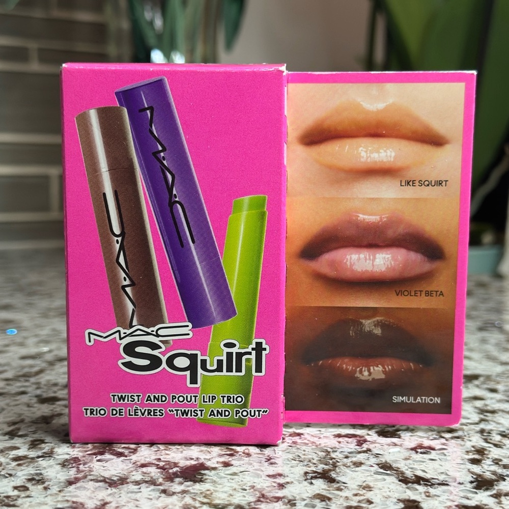 BRAND NEW - MAC Cosmetics Squirt Twist and Pout Lip Trio